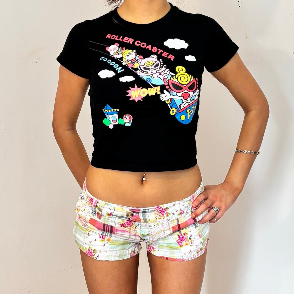 Hysteric Glamour Roller Coaster Baby Tee